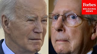 'Morally And Practically Bankrupt': Mitch McConnell Slams Biden Admin's Diplomacy With Iran