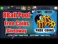 8 ball pool 100 000 coin giveaway look in disc