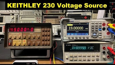 #258 Keithley 230 Voltage Source - Cleanup Calibrate