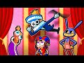 ¡Azul se transforma en CAINE! (El Asombroso Circo Digital)