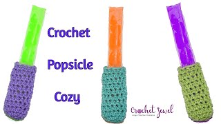 How to Crochet Popsicle Cozy For Beginners