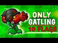 How Long Can A Max Gatling Cherry Bomb Survive in Pvz Fusion 10 Flags?