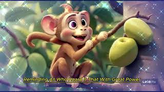 The Mischievous Monkey and the Magic Mango-Kids Short Animation