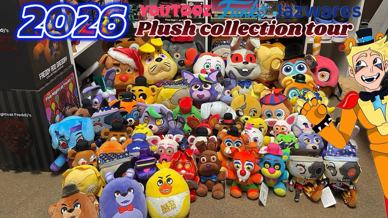 My 2026 Plush Collection Tour! | Funko, Youtooz, Jazwares, & more! 