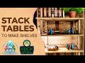 How Make A Shelving Unit From Tables! *No Mods* ASA Official
