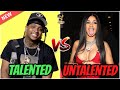 Talented vs untalented rappers