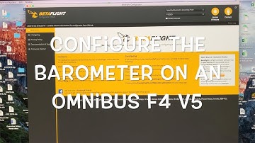 Configure the Barometer on the Omnibus F4 V5