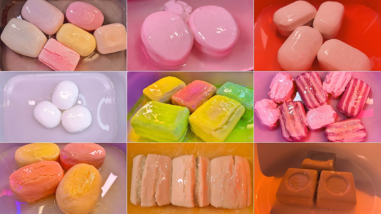 ASMR / Compilation #34 / Only Soaked soap | АСМР / Подборка Размокшего Мыла  #asmr