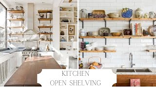 Gorgeous Kitchen Open Shelving Ideas | Open Shelving Kitchen | And Then There Was Style