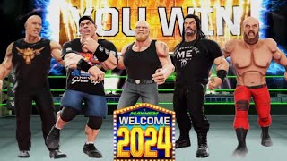 Welcome 2024  | 6 Star Roman Reigns, Brock Lesnar, John Cena And The Rock Game Play In WWE Mayhem screenshot 5