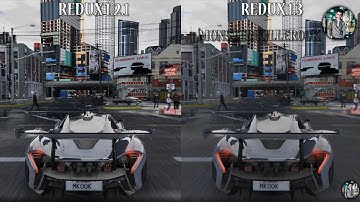 GTA 5 REDUX 1.2.1 VS REDUX 1.3 - No Reshade VS No Reshade - Side By Side Graphics Comparison #2