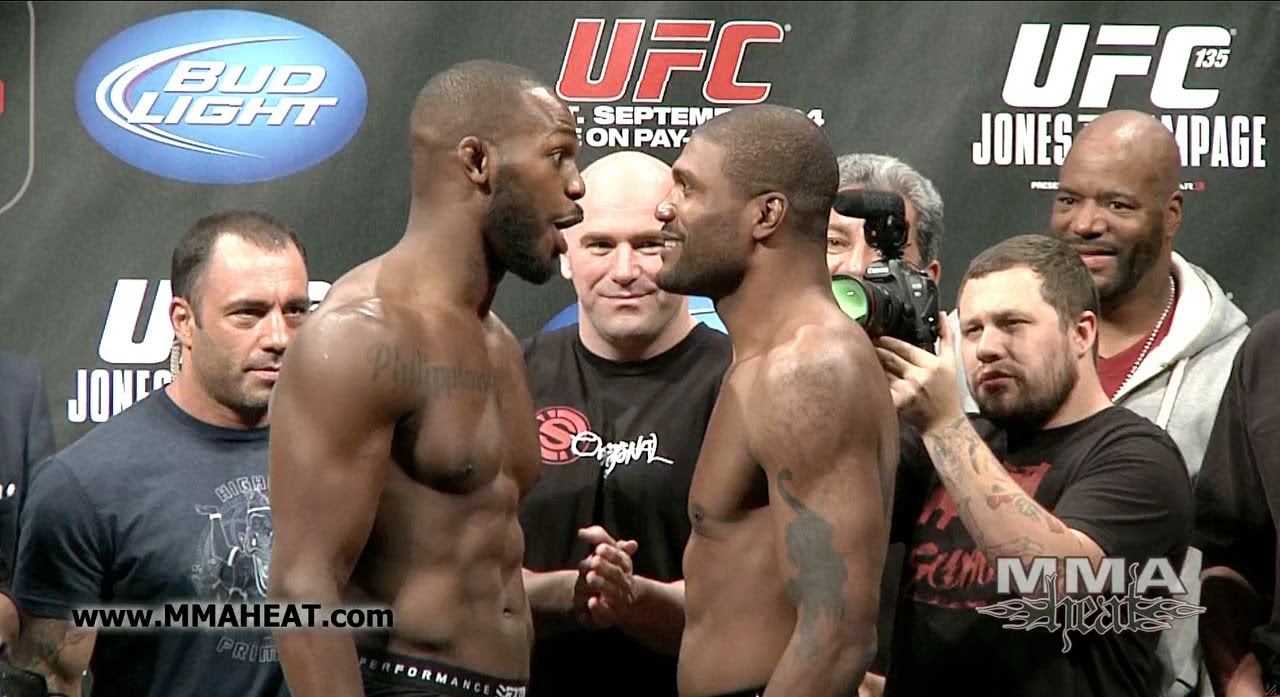 UFC 135: Jon "Bones" Jones vs Quinton "Rampage" Jackson: Weigh-In ...
