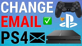 How To Change Your PSN Email Address On PS4 - YouTube