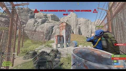 The Outpost in rust is broken