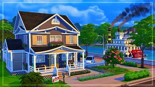 🤝🏡 SINGLE MOM's new house!! || The Sims 4 || SPEED BUILD