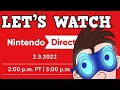 Let&#39;s Watch The February 2022 Nintendo Direct