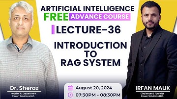 Lecture 36 | AI Advance Course