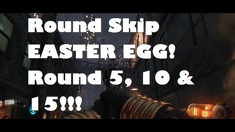 Black Ops 3 Zombies "SHADOWS OF EVIL" - Round Skip EASTER EGG! "INVINCIBILITY GLITCH"
