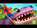 SPIDERMAN GETS A PET KLOMBO!?! (A Fortnite Movie)
