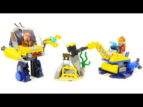 Qman Kyanite Squad 2413-3 Deep sea driller 2413-4 Mining robot