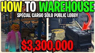 How I Made Millions Selling Special Cargo Warehouses Solo In Public Lobby! GTA 5 Online