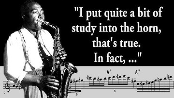 What Charlie Parker wants YOU to Practice | Practical Advice from Bird himself!