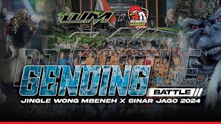 DJ BATTLE GENDING | JINGLE WONG MBENEH X SINAR JAGO AUDIO 2024 [FULL HD]