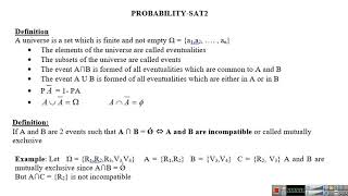 Probability American program & IB