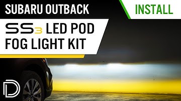 How to Install SS3 Fog Light Kit for 05-09 & 13-19 Subaru Outback | Diode Dynamics