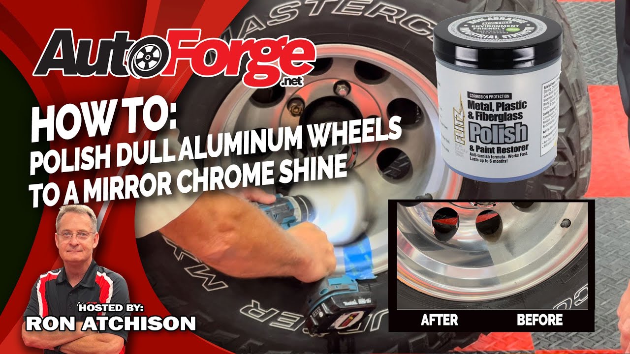 HAND POLISH VS. POWERBALL how to polish aluminum wheels review