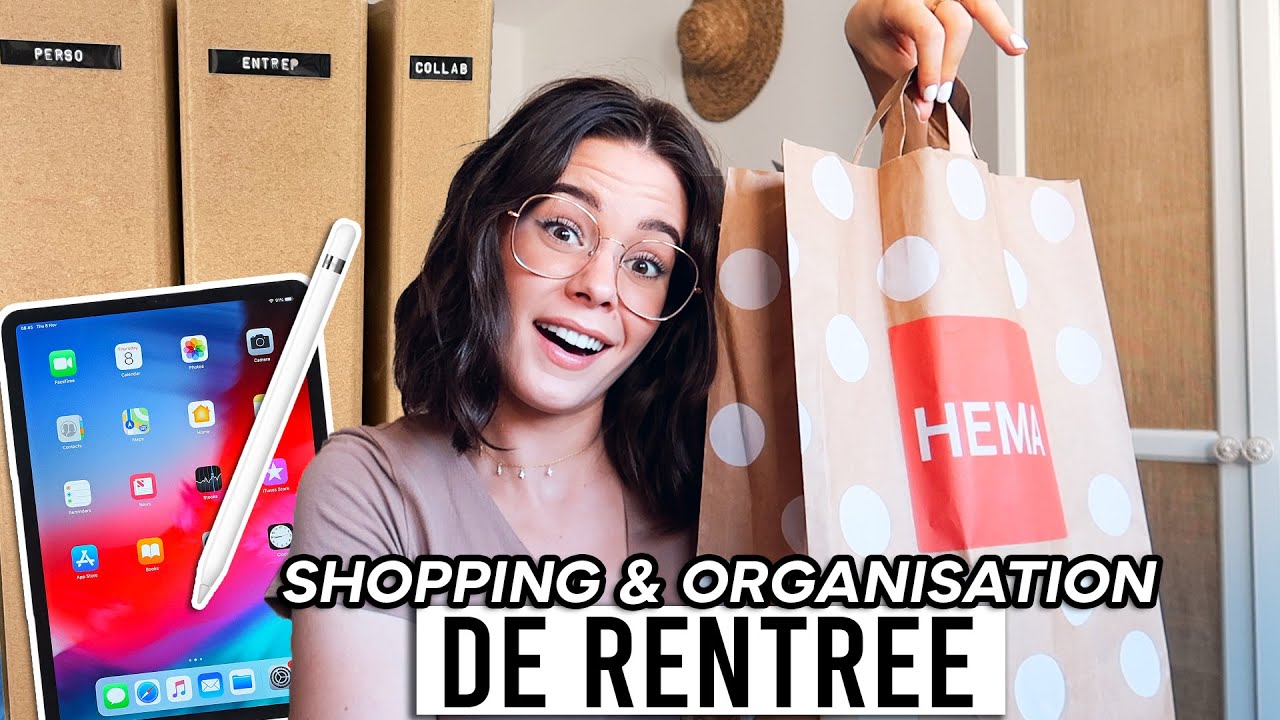VLOG - SHOPPING ET HAUL DE RENTRÉE ! (Hema, Sostrene Grene…)