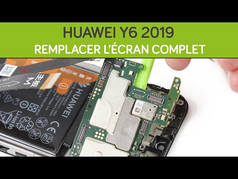 Ecran LCD Vitre Tactile sur Châssis Compatible Huawei P10 Noir