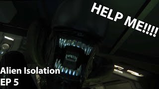 Alien Isolation: EP 5 Locker Simulator, Scary Alien