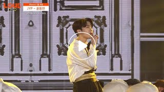 [Round 6 Fancam] Team JYP Youn Dongyeon - About Romance   IDOL Performance