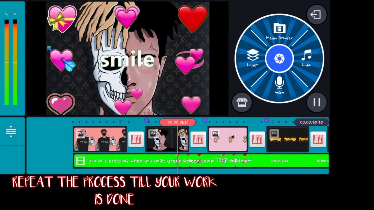 How To Make The Brazzi Mine Transition On Kinemaster Ez Tutorial - 