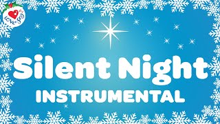 Silent Night Karaoke 🎤 Instrumental Christmas Song Silent Night With Sing Along Words 🌟🎄