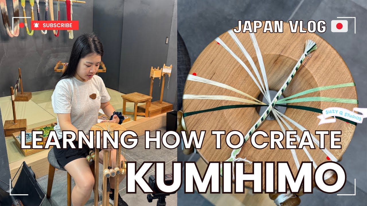 Tokyo 🇯🇵 VLOG |  Braiding like Mitsuha from Kimi No Na Wa 君の名は | Vintage Coach Bag | SUZY Q STUDIOS