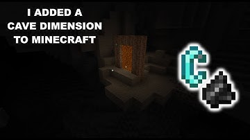 I Added A MINING DIMENSION To Minecraft!