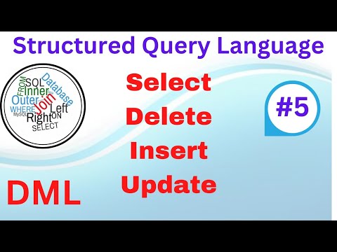 Select, Insert, Update, Delete table | DML | SQL | Oracle | Tutorial - 5 | Tamil