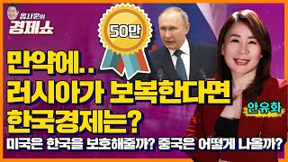 [홍사훈의 경제쇼] 안유화ㅡ만약에..러시아가 보복한다면 한국경제는? 미국은 한국을 보호해줄까? 중국은 어떻게 나올까?ㅣKBS 230420 방송