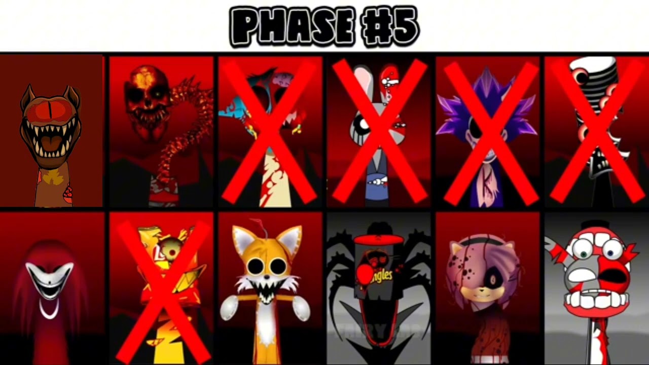 Sprunki Bratan the pit monster phase 5