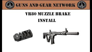 Rock Island VR80 Muzzle Brake Install