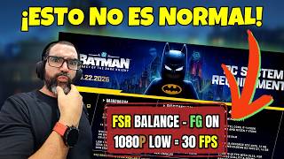LEGO Batman no corre ni a 30 FPS sin Frame Generation