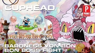 Cuphead - Baroness Von Bon Bon Boss Fight Perfect Run