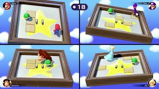 Mario Party Superstars Minigame: Tipsy Tourney 4 Player Netplay 60fps