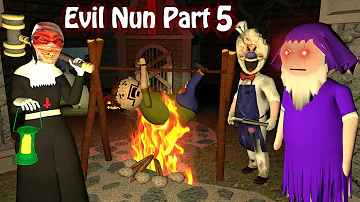 Evil Nun Horror Story Part 5 | Apk Android Games Story | Horror Movie In Hindi | Make Joke Horror