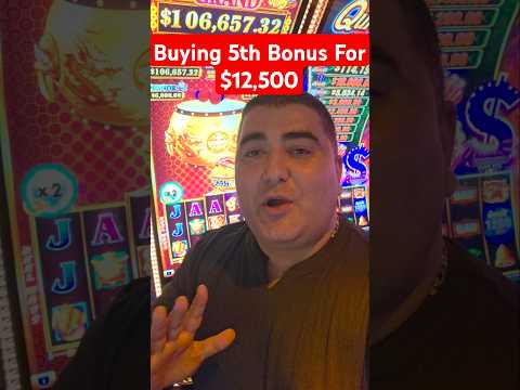 $12,500 To Buy BONUS On Slot Machine Part-5