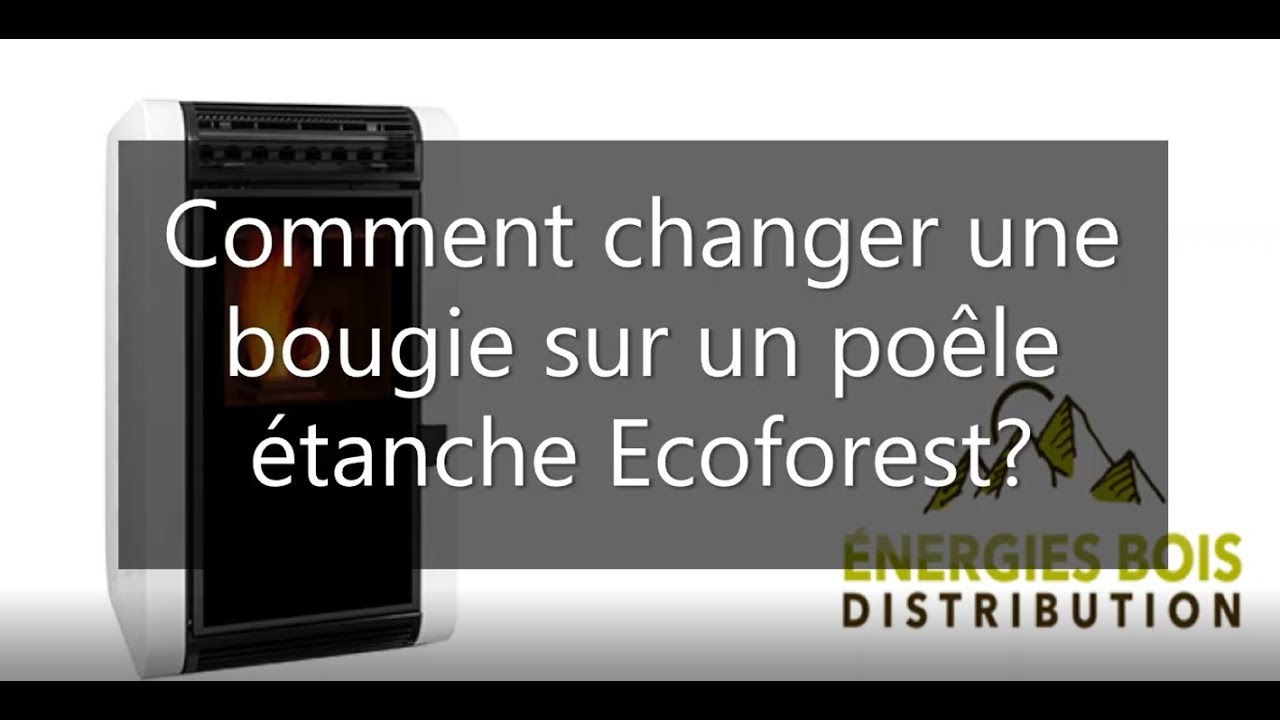 Comment changer une bougie sur un poêle à granulés étanche Ecoforest — free download