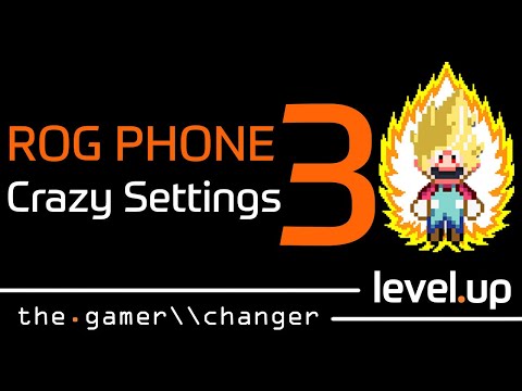 CRAZY GAMING SETTINGS ON ROG PHONE 3 | level.up #13