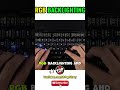 Futuristic typing with Gravastar Mercury K1 Lite #shorts